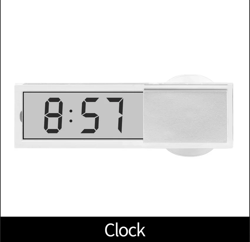 Portable Suction Mini Clock
