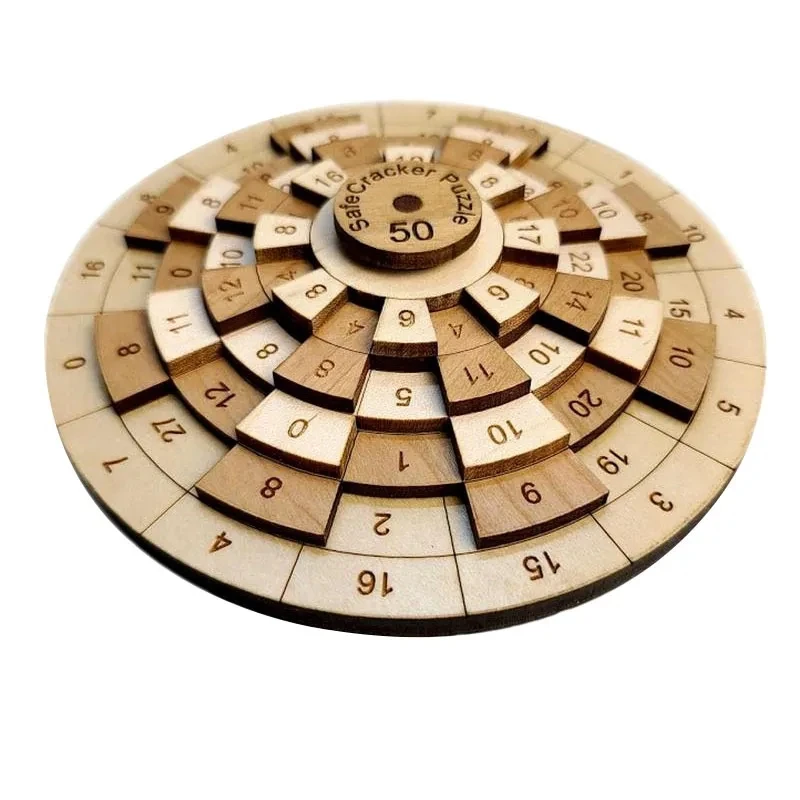 Turntable Wooden Brain Teaser